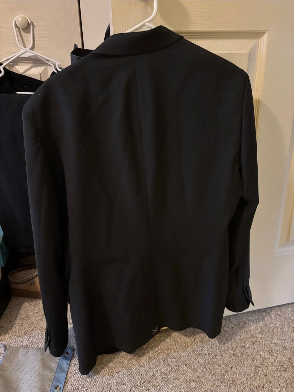 Express Black Single-Breasted Men's Blazer